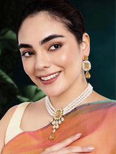 Pearl Choker Necklace Set by Peora | Timeless Pearl Fashion Jewellery

