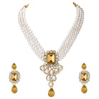 Pearl Choker Necklace Set by Peora | Timeless Pearl Fashion Jewellery

