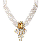 Pearl Choker Necklace Set by Peora | Timeless Pearl Fashion Jewellery

