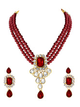 Pearl Choker Necklace Set by Peora | Timeless Pearl Fashion Jewellery

