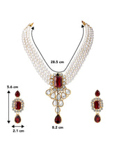 Pearl Choker Necklace Set by Peora | Timeless Pearl Fashion Jewellery

