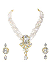 Pearl Choker Necklace Set by Peora | Timeless Pearl Fashion Jewellery

