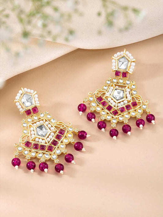 Radiant Dangle Earrings – Elegant Jewellery by Peora

