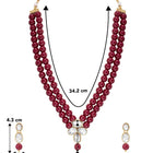Elegance Necklace Set by Peora | Graceful Fashion Jewellery Collection

