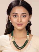 Pearl Stone Necklace by Peora | Elegant Fashion Jewellery for Women

