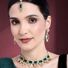 Radiant Kundan Stone Choker Set