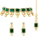 Radiant Kundan Stone Choker Set