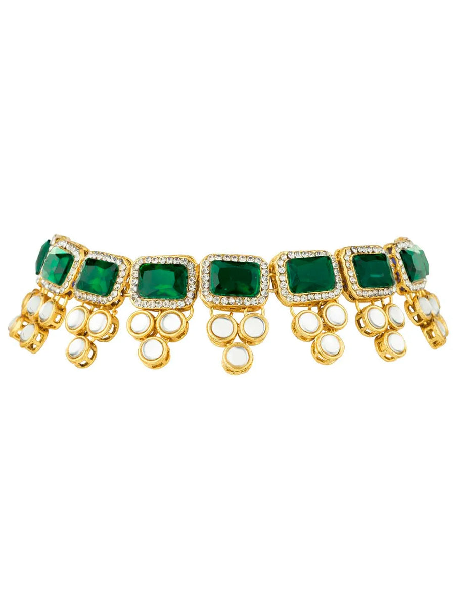 Radiant Kundan Stone Choker Set