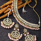 Marvelous Kundan Choker Necklace Set