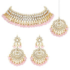 Marvelous Kundan Choker Necklace Set