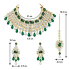Choker Set with Crystal – Sparkling Ethnic Jewellery | Peora