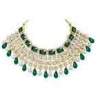 Choker Set with Crystal – Sparkling Ethnic Jewellery | Peora