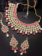 Choker Set with Crystal – Sparkling Ethnic Jewellery | Peora