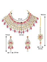 Royal Radiance Choker Set with Crystal