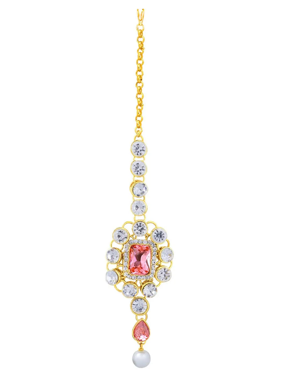 Royal Radiance Choker Set with Crystal