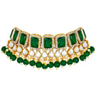 Crystals Choker Set by Peora | Sparkling Fashion Jewellery for Women

