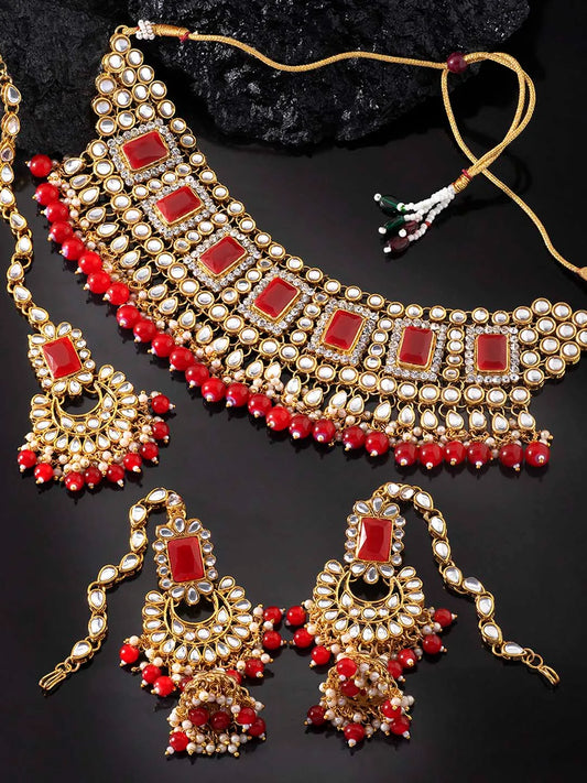 Elegant Pearl Choker Set Online | Classic & Stylish Designs – Peora