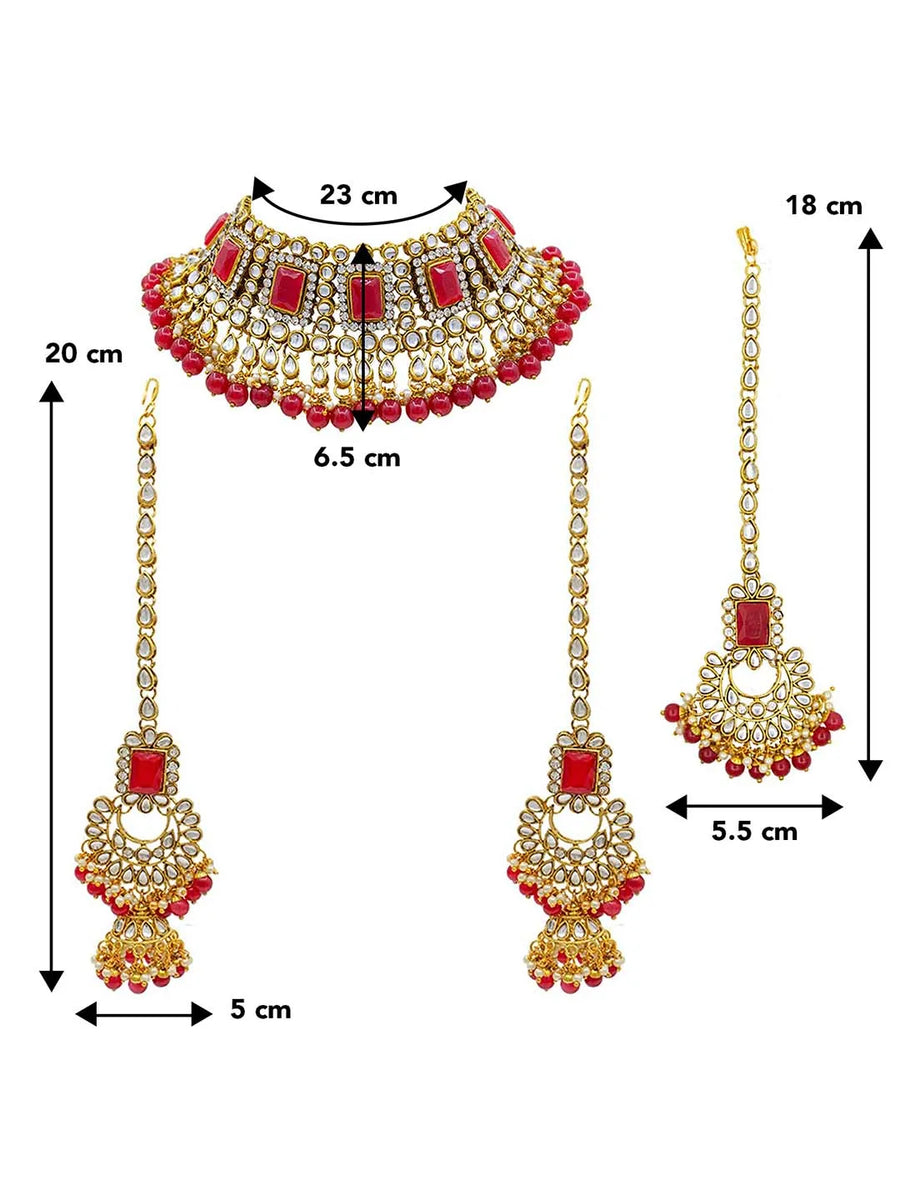 Elegant Pearl Choker Set Online | Classic & Stylish Designs – Peora