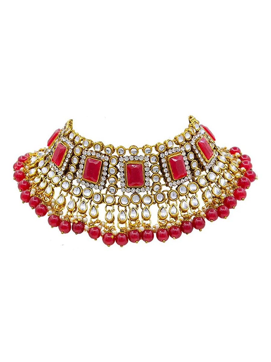 Elegant Pearl Choker Set Online | Classic & Stylish Designs – Peora