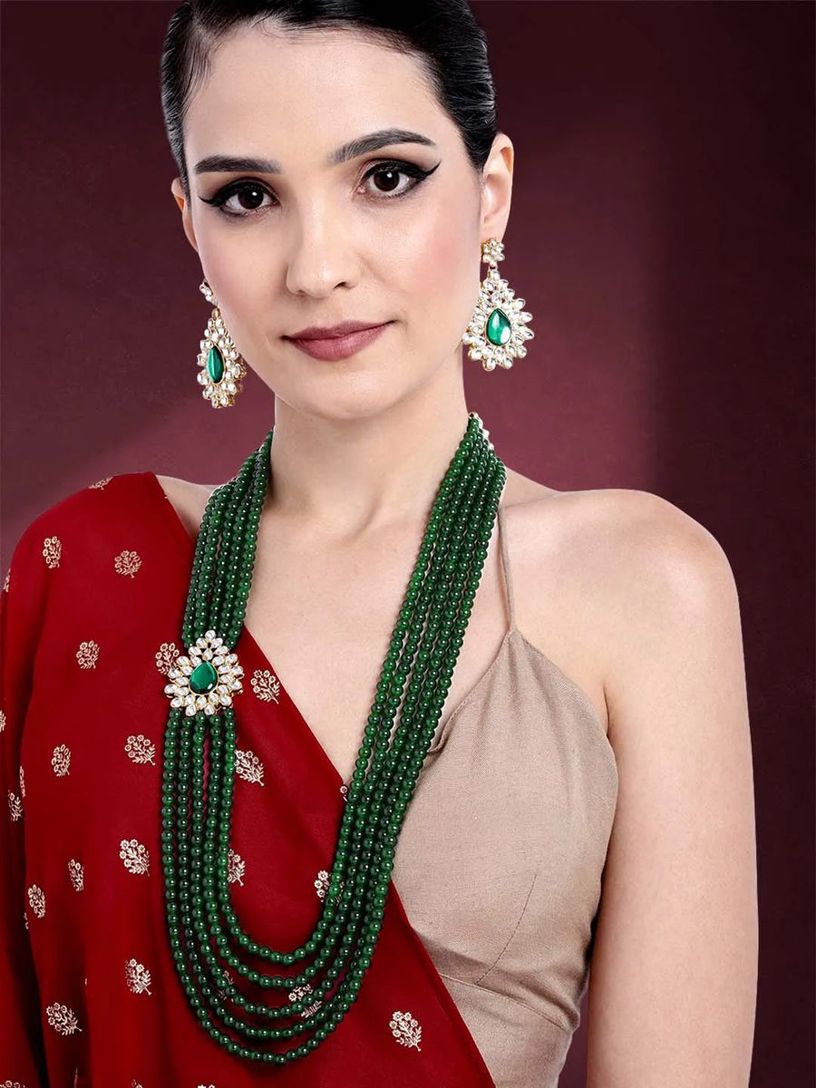 Kundan Faux Pearl Necklace Set – Heritage Fashion Jewellery by Peora

