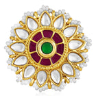 Flower Statement Ring | Bold Floral Design by Peora

