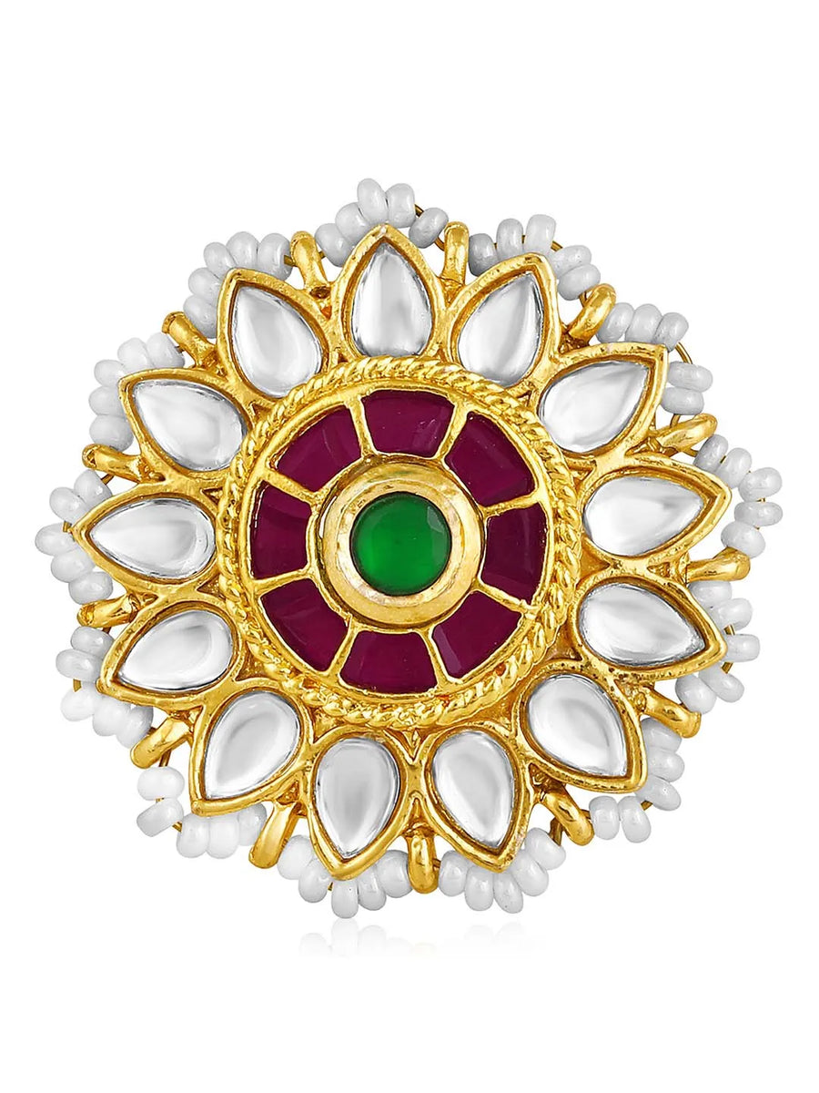 Flower Statement Ring | Bold Floral Design by Peora

