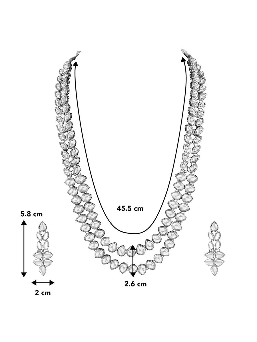 Long Necklace Set – Elegant Traditional Jewellery | Peora