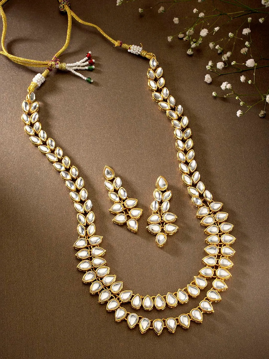 Long Necklace Set – Elegant Traditional Jewellery | Peora