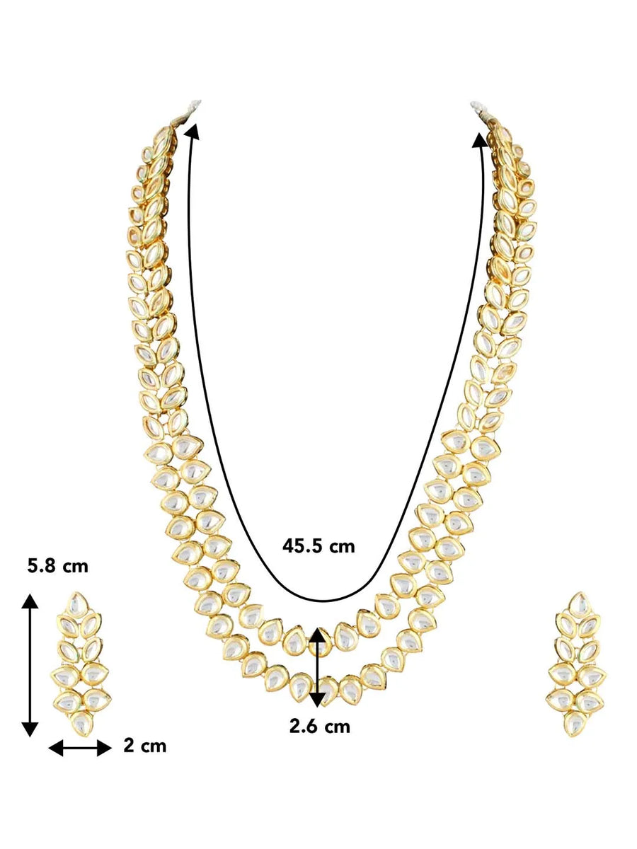Long Necklace Set – Elegant Traditional Jewellery | Peora
