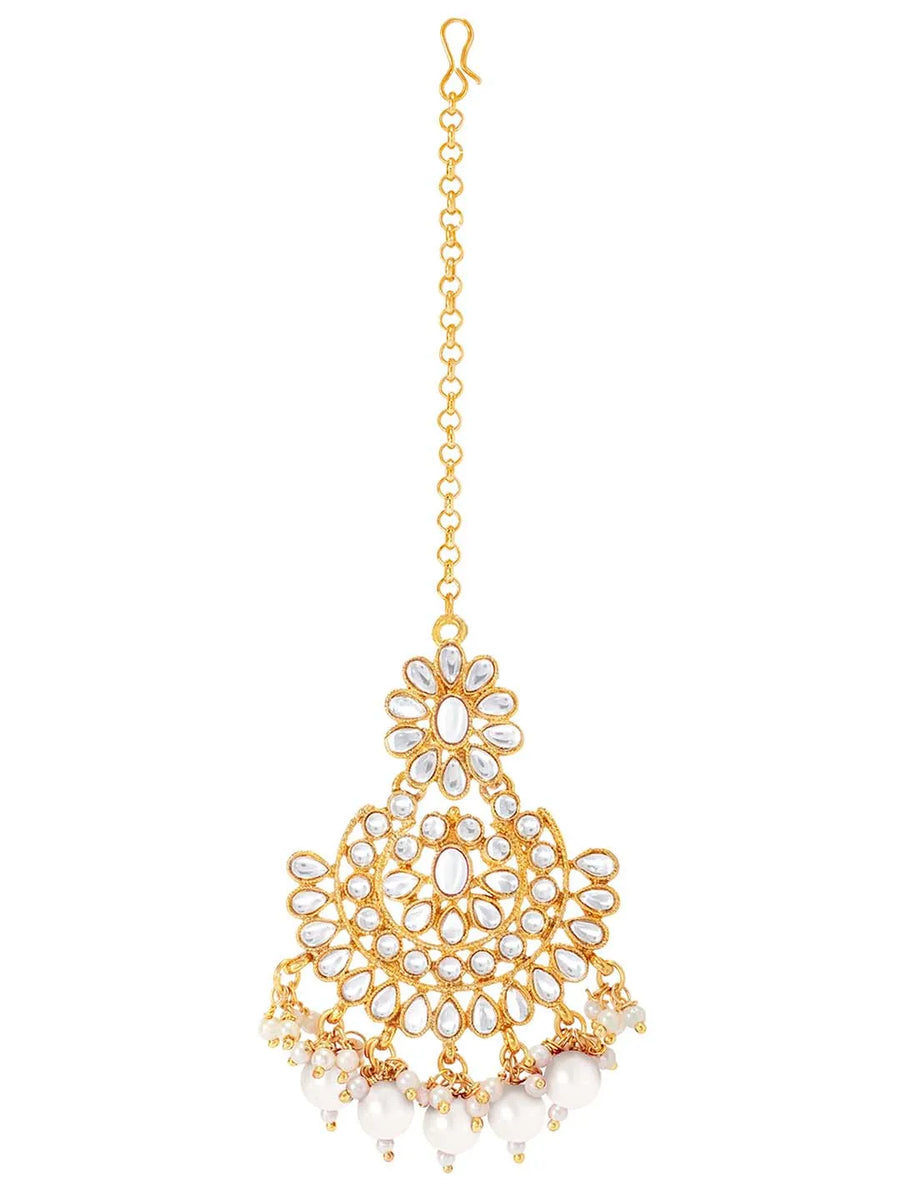 Ornamental Opulence Kundan Necklace Set