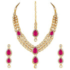 Kundan Stone Necklace Set | Timeless Elegance by Peora

