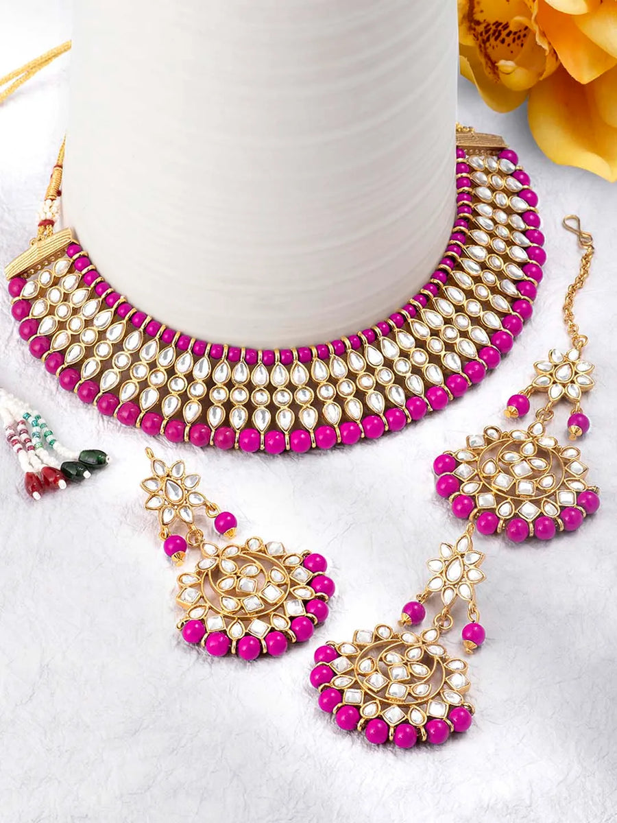 Pearl Choker Set by Peora – Timeless Grace & Classic Beauty