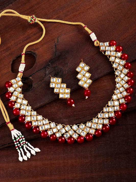 Kundan Necklace Set | Peora Jewellery – Royal Heritage Craftsmanship