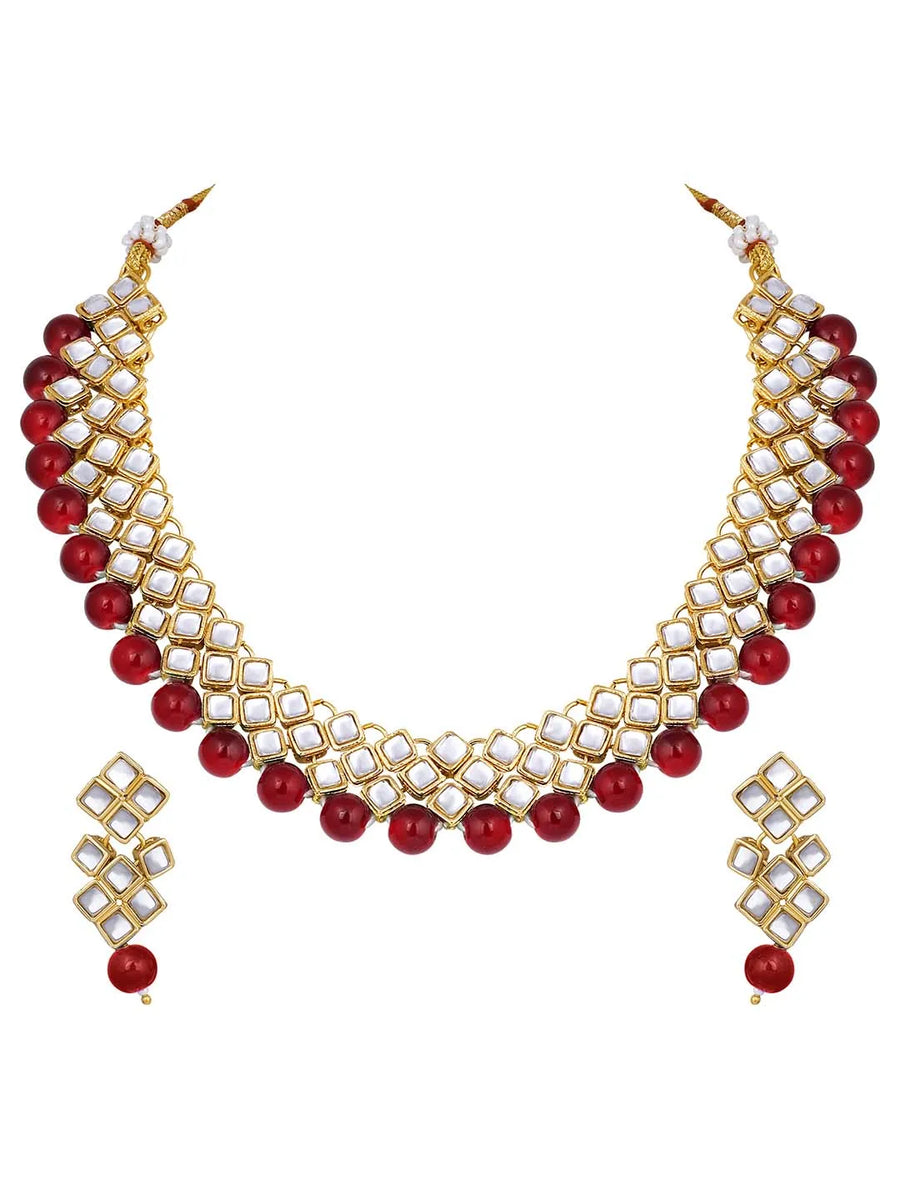 Kundan Necklace Set | Peora Jewellery – Royal Heritage Craftsmanship
