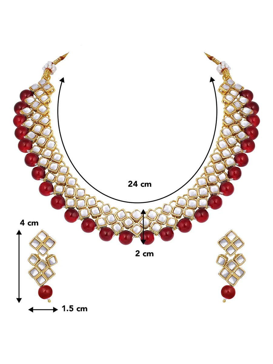 Kundan Necklace Set | Peora Jewellery – Royal Heritage Craftsmanship