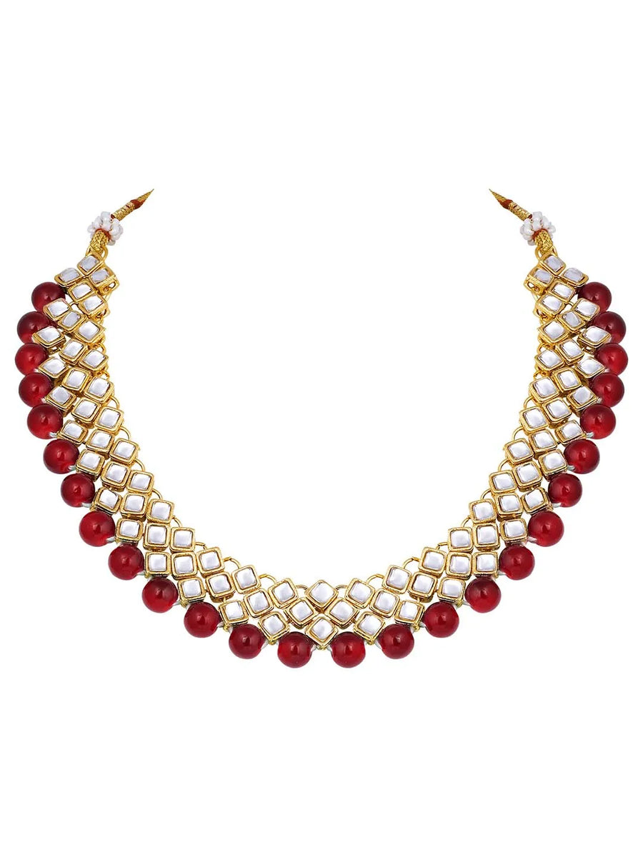 Kundan Necklace Set | Peora Jewellery – Royal Heritage Craftsmanship