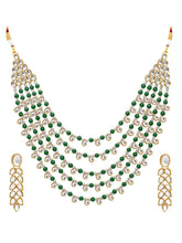 Kundan Faux Pearl Necklace Set – Royal Fashion Jewellery by Peora

