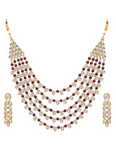 Kundan Faux Pearl Necklace Set – Royal Fashion Jewellery by Peora

