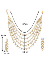 Kundan Faux Pearl Necklace Set – Royal Fashion Jewellery by Peora

