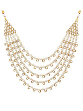 Kundan Faux Pearl Necklace Set – Royal Fashion Jewellery by Peora

