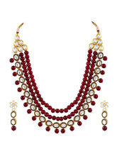 Kundan Pearl Necklace – Regal Ethnic Jewellery | Peora