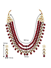 Kundan Pearl Necklace – Regal Ethnic Jewellery | Peora
