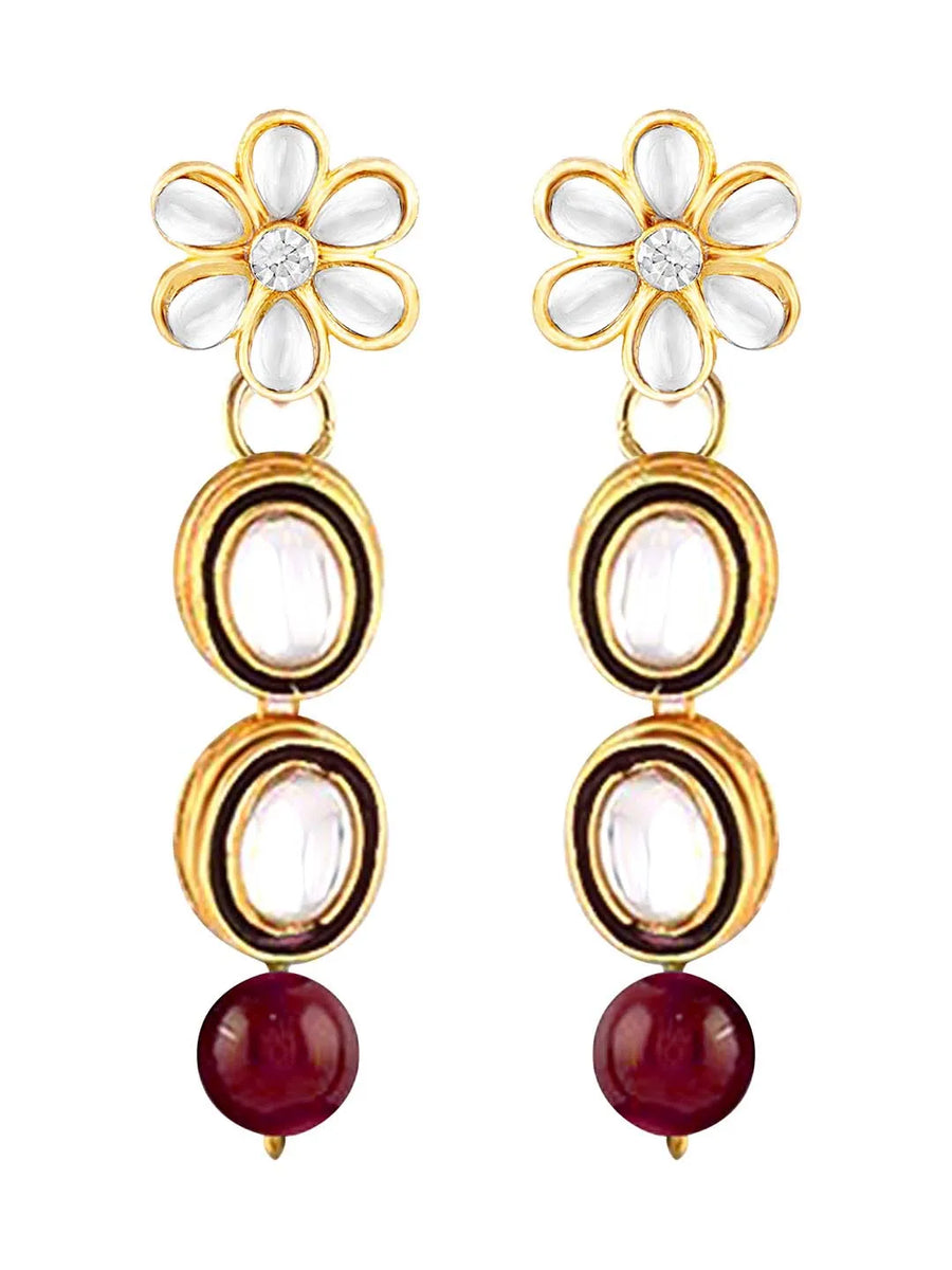 Kundan Pearl Necklace – Regal Ethnic Jewellery | Peora