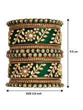 Exquisite Kundan Bangles | Peora Jewellery - Traditional Elegance
