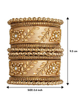 Exquisite Kundan Bangles | Peora Jewellery - Traditional Elegance