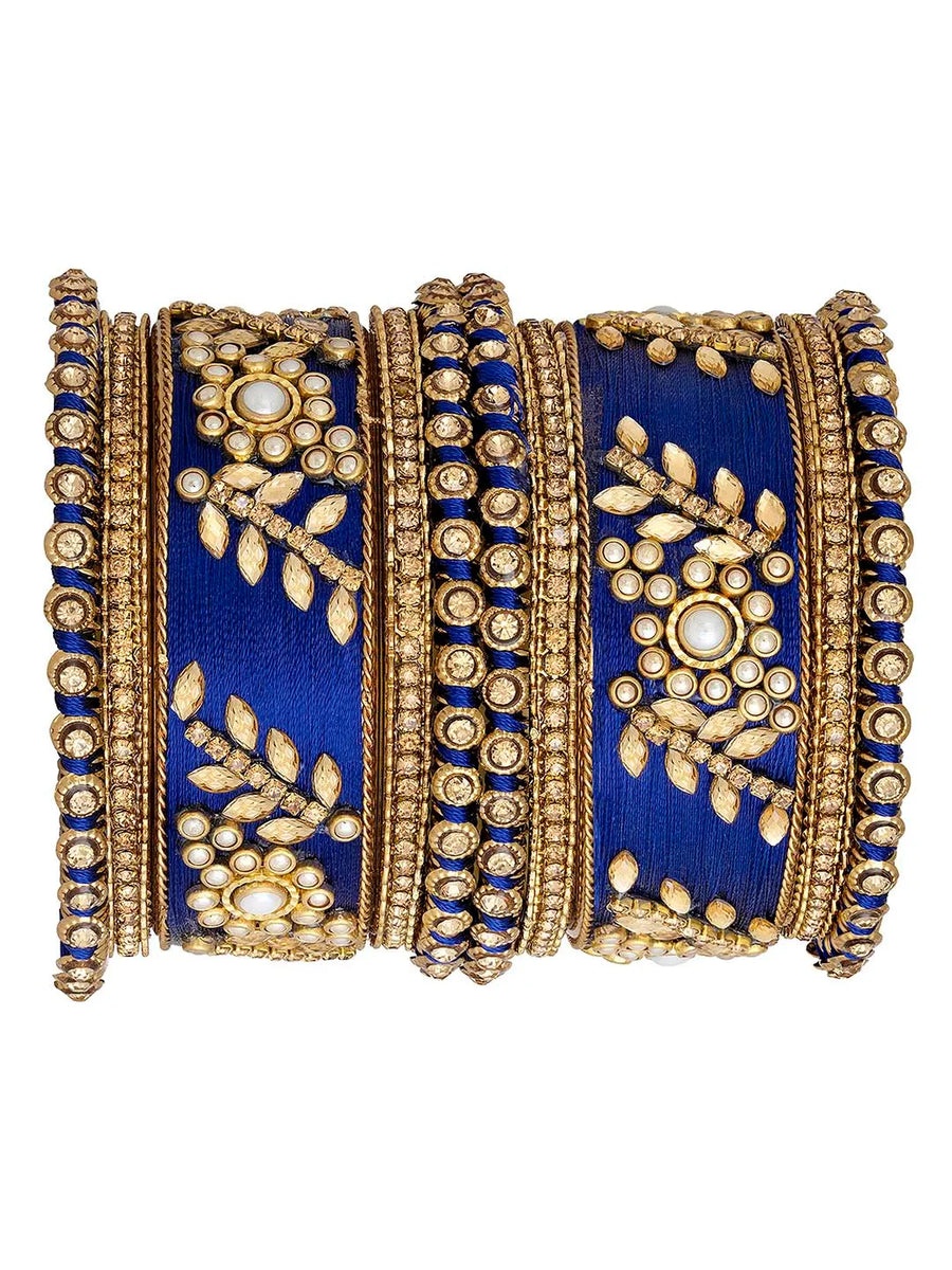 Exquisite Kundan Bangles | Peora Jewellery - Traditional Elegance