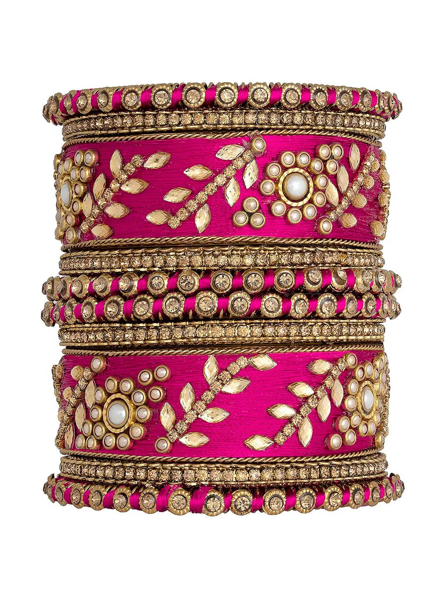 Exquisite Kundan Bangles | Peora Jewellery - Traditional Elegance