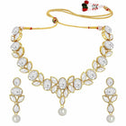 Kundan Necklace Set by Peora | Exquisite Traditional Fashion Jewellery

