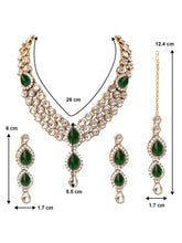 Necklace Set with Maangtikka – Complete Bridal Jewellery | Peora