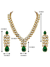 Kundan Necklace Set by Peora | Traditional Kundan Fashion Jewellery


